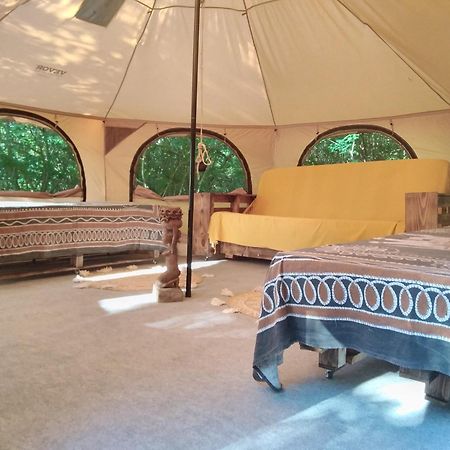 Tente Safari Lodge Dans Foret Luxuriante Vielle-Tursan Kültér fotó