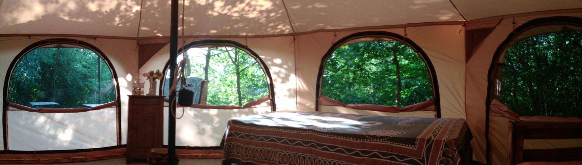 Tente Safari Lodge Dans Foret Luxuriante Vielle-Tursan Kültér fotó